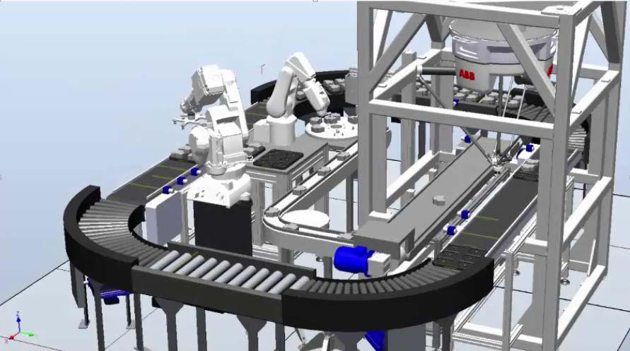 Automation Builder Einfache Simulation Systemmodellierung durch Automation Builder und RobotStudio Modulare, mechanische Bausteine vereinfachen die