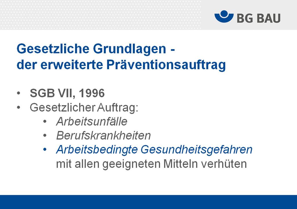 Tagungsdokumentation PSYCHE UND GESUNDHEIT. Handlungsbedarf für Staat und Unfallversicherung Berlin, 15.