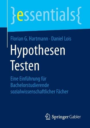 Publikationen Monographien Hartmann, F.G. & Lois, D. (2015): Hypothesen testen. Eine Einführung für Bachelorstudierende sozialwissenschaftlicher Fächer. Wiesbaden: Springer Gabler. Kopp, J. & Lois, D. (2014): Sozialwissenschaftliche Datenanalyse.