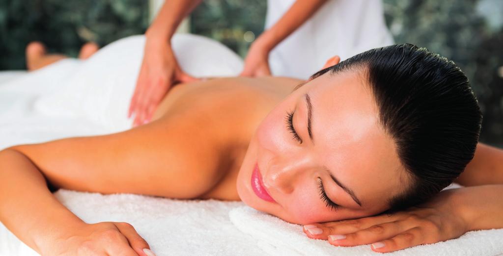 KLASSISCHE ANWENDUNGEN CLASSIC treatments Teilkörpermassage // Partial body massage Entspannend, zum Beispiel Rücken- oder Nackenmassage Relaxing, for example relaxing back or neck massage 25 Min.