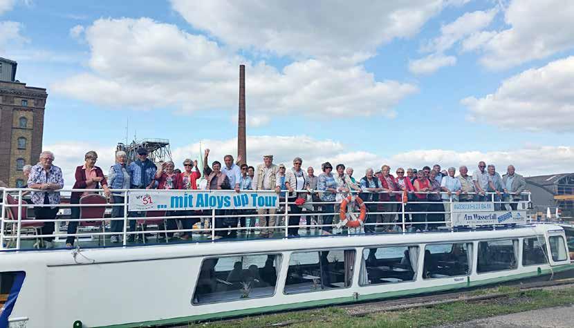Flusskreuzfahrten Juli-August 2019...mit Aloys up Tour...auf der Wasserstraße vom neuen Hafen Spelle/Venhaus nach Bad Essen oder umgekehrt.