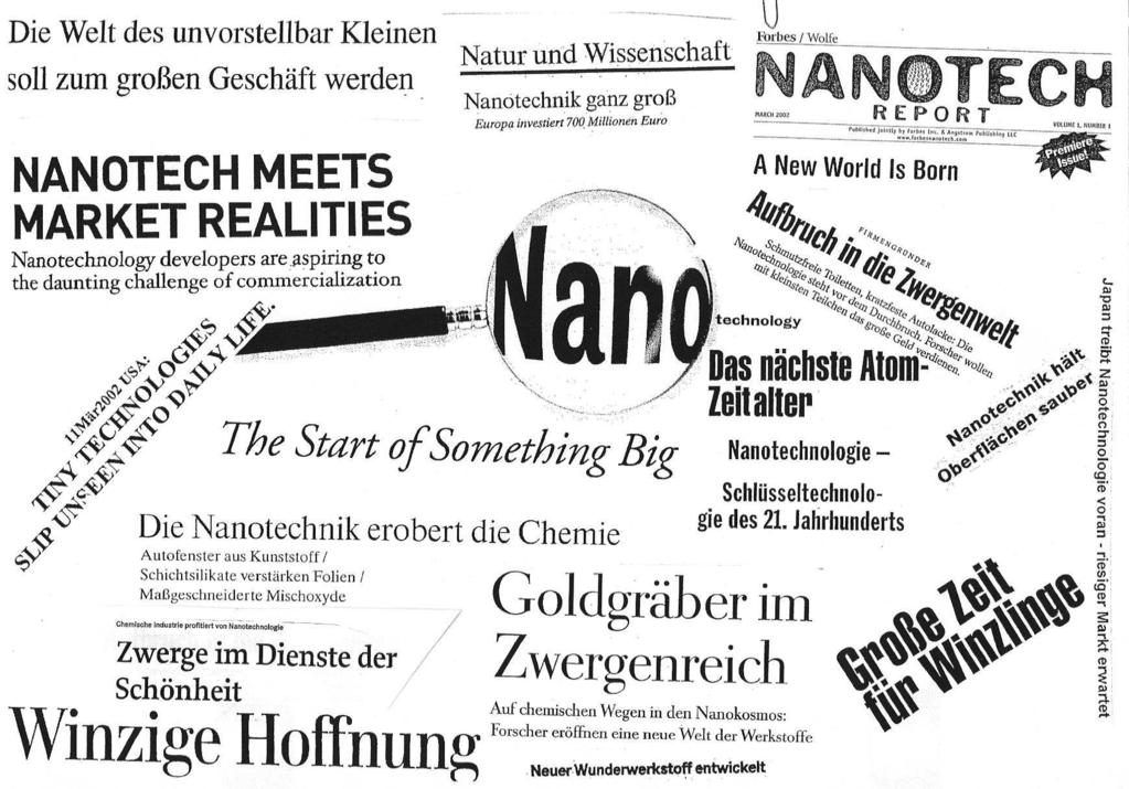 Nano ist in allen Schlagzeilen