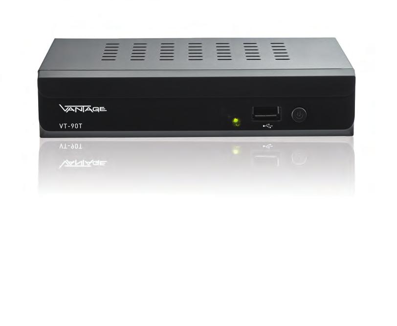DVB-T Receiver DVB-T Receiver Vantage VT-90 T Vantage VT-90 T Art.-Nr.