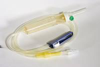 HEMOMED Transfusionssets Transfusionsbesteck für Blutbeutel nach DIN 58360-1 und ISO 1135-4 Lange Tropfkammer 200 µm Blutfilter Injektionszwischenstück (latexfrei) Sterile R (Gamma sterilisiert)