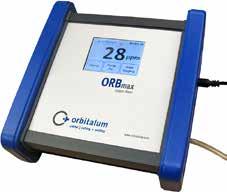 ORBmax Auswertungssoftware "O2_log" inklusive Umfangreiches Zubehör, inklusive robustem Transportkoffer Das für die Schweißtechnik zum Patent angemeldete Verfahren Optische Sauerstoffmessung über