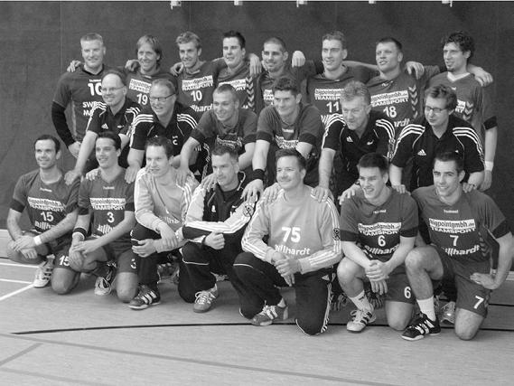 FOTO HG HAMBURG-BARMBEK 5 Die Mannschaft der HG Hamburg-Barmbek in der Saison 2008/09.
