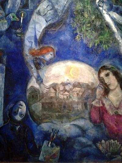 18 von 19 17 10852 Marc Chagall 1990 66 x 51 x 0,5 / 52 x 39 x 0,5 59,00 350,00 Chagall - Autour d elle 1945 - im Druck nummeriert und signiert Marc Chagall (*