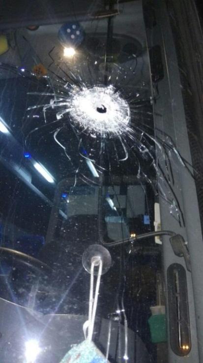 Januar 2019). Ein bewaffneter Angriff auf einen israelischen Bus in der Nähe von Bet El (Twitter-Account von Filastin al-aan, 5.