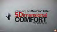 MaxiFlex Elite erhältlich als Montagehandschuh für sehr feine Arbeiten unter trockenen Bedingungen.