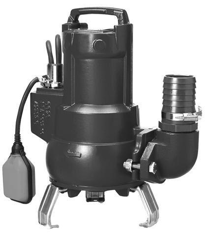 Baureihenheft 2539.51/6 Tauchmotorpumpe 50 Hz Einsatzgebiete Pumpen werden eingesetzt zur örderung von Schmutzwässern aller Art, (für aggressives Wasser Amarex- KRT oder Ama-Drainer C verwenden) z. B.