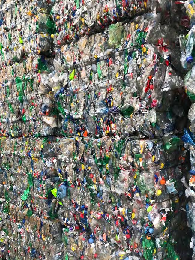 Materialverluste und Rejekte beim Recycling von PET aus
