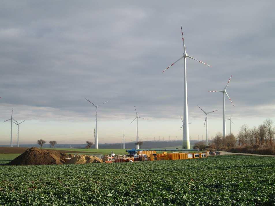 Ausbau erneuerbare Erzeugung # Schwerpunkt Ausbau Windkraft # Kapazitätserweiterung 2015/16 Inbetriebnahme Windpark Paasdorf- Lanzendorf