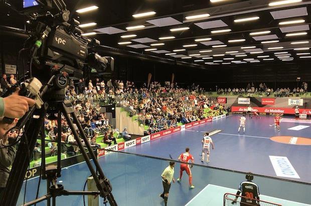 Einige Events, viel zu tun TV Series von Swiss Unihockey Playoff-Unihockey live auf SRF 2 TV-taugliche Halle?