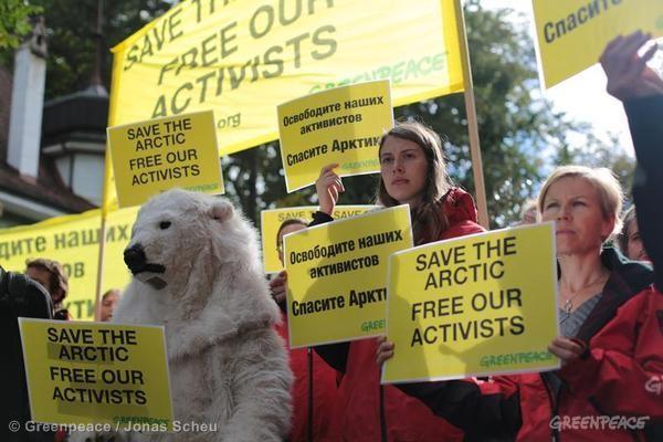 Aktueller Fall: In der Arktis (1/2) Schweizer Greenpeace-Aktivist in Russland festgenommen