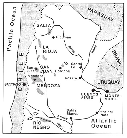 Weinland Argentinien Geschichte Die spanischen Eroberer brachten 1556 die Criolla Rebe mit.