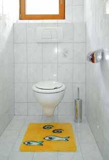 Schnelle WC-Sanierung In wenigen Stunden eine elegante Lösung Kurze Montagezeit Modernes, hygienisches Wand-WC mit Wandeinbauspülkasten Kein Bauschutt, da keine Abbrucharbeiten