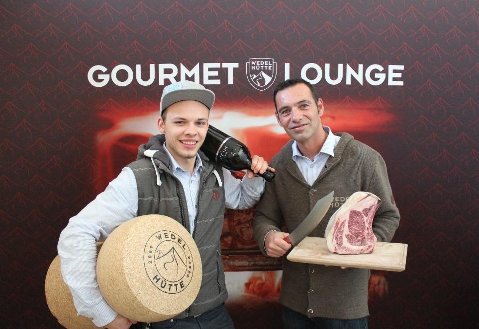 Ihre Gastgeber in der Gourmetlounge Dipl. Fleischsommelier Tobias und Jungsommelier Günter kümmern sich um ihr Wohl und lassen keine Wünsche offen.