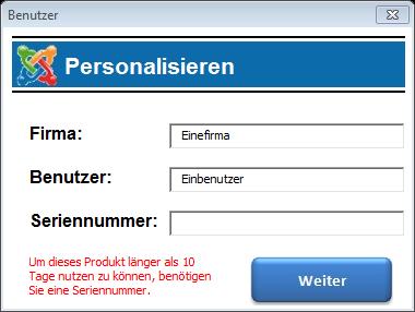 4.2 Gruppe Support In der Gruppe Support befinden sich drei Buttons, die bei Problemen mit der Anwendung helfen sollen. 4.2.1 Button Anleitung Der Button Anleitung öffnet die online Anleitung. 4.2.2 Button Version Der Button Version öffnet ein Fenster, welches die aktuelle Version der Anwendung ausgibt.