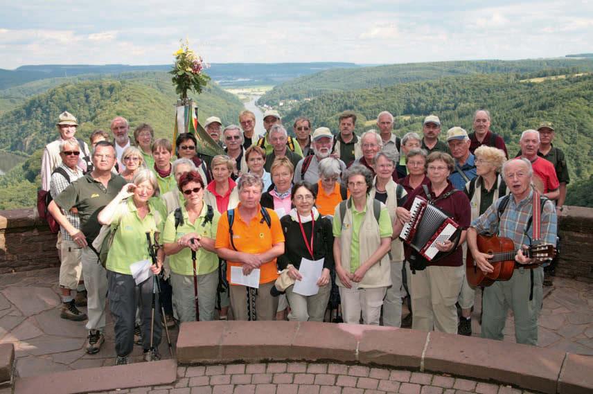 der Saarschleife in Cloef.