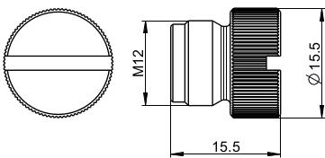 41/73 M12-Komponenten für IRMA-Sensoren am CAN-BUS M12-Verschlusskappen 4.