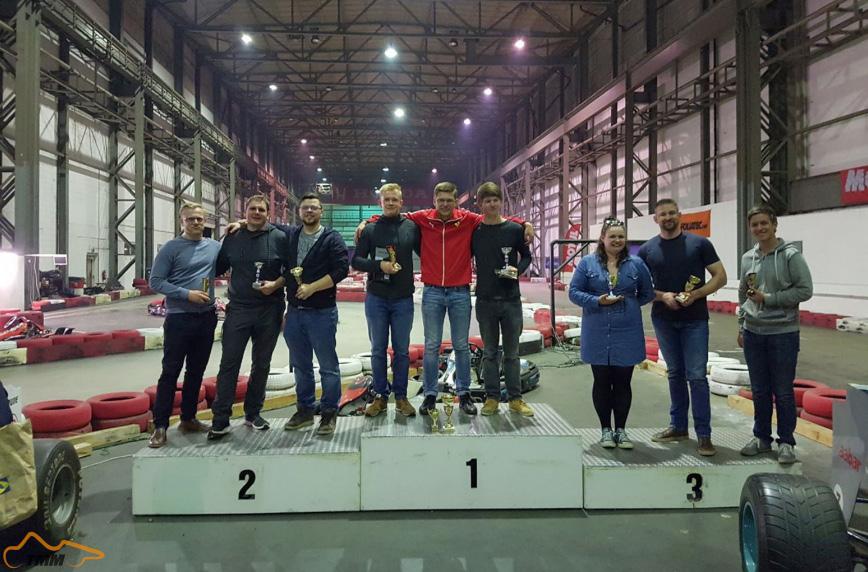 MAI Anfang Mai stand wieder ein Kart-Rennen unter den Teammitgliedern an.