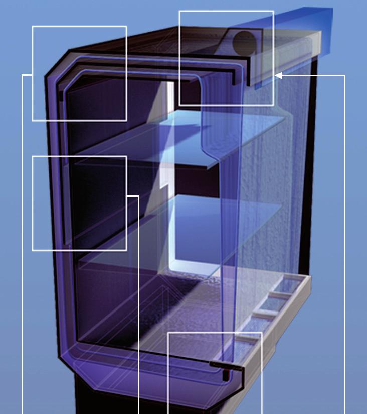 3 Kühlstellenregelung 3.1 Regelverfahren für Kühlstellen Das Kühstellenhauptmodul HKS-G3 regelt und überwacht bis zu 8 Kühlstellen bzw. Verdampfer.