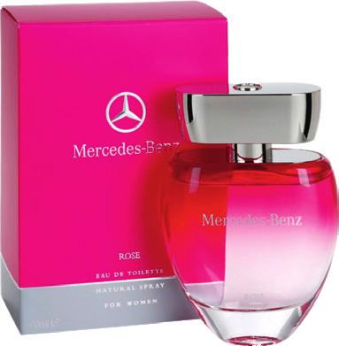 perfume ladies Mercedes Benz Rose