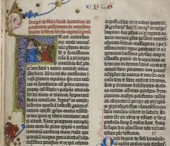 BIBLIA LATINA Gutenberg- Bibel, Mainz 1455 (2 Inc 1511) BIBLIA