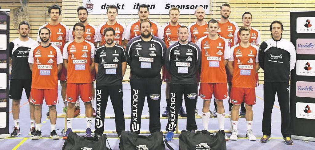 Handball-Saison 2018/19 5 Die Herren der KTSV Eupen haben sich die Teilnahme an der neugeschaffenen Play-off-Runde als Saisonziel auf die Fahne geschrieben Fotos: Ralf Schaus Handball - 2 Division: