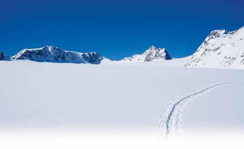 SKITOUREN Viel Genuss und noch mehr Schnee Skitouren 2014/15 Anfangs ließ sich der Winter noch etwas Zeit mit dem ersehnten hü - efen Pulverschnee.
