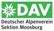 IMPRESSUM Anschri der Sek on: Sek on Moosburg e. V. des Deutschen Alpenvereins (DAV) e. V. 1. Vors. Hr. Ingolf von Pressen n Auenstr.