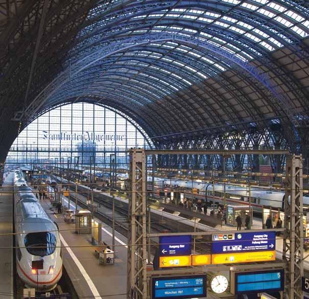 Die wichtigsten Zahlen im Überblick: Der neue Frankfurter Hauptbahnhof! Insgesamt rund 10.