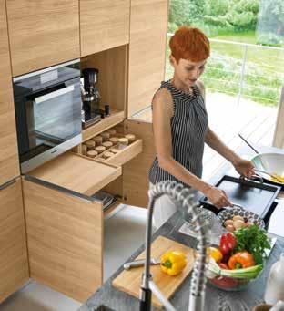 linee Mit ihrer Typenvielfalt bietet die linee Küche perfekte Lösungen für jede Raumsituation.