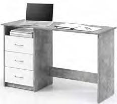Schreibtisch mit Funktion weiß, B/H/T ca.