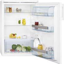 Tischkühlschränke 60 cm ohne Gefrierfach Carat Santo S71708 TSW0 Kühlteil: Abtau-Automatik, 2 höhenverstellbare Glas-Abstellflächen, Flaschenkippschutz, 1