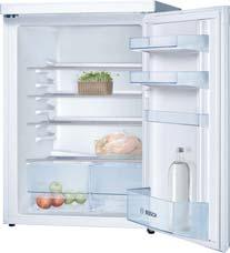 Tischkühlschränke 60 cm ohne Gefrierfach KTR 16VW30 Drehwählter für Temperaturregelung, Kühlteil: Abtau-Automatik, 4 Glas-Abstellflächen, davon 3 höhenverstellbar, 2 Obst- und Gemüsebehälter, 1
