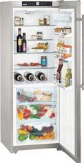 Standkühlschränke 60 cm ohne Gefrierfach KB.