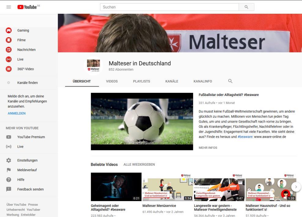 YouTube - Best Practice Malteser Hilfsdienst https://www.youtube.