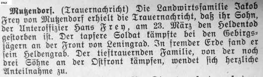 Denkmäler 400 Jahre alte Grabplatte in Herrnfehlburg 18 Tage nach Beginn des Dreißigjährigen Krieges gestorben (kk) Eine schöne noch sehr gut erhaltene und lesbare Grabtafel aus Kalkstein entdeckt