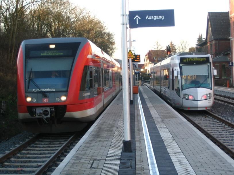 Infrastruktur und Stationen: Definition und Mitfinanzierung von neuen Standards Abstimmung Fahrzeuge - Bahnsteige: