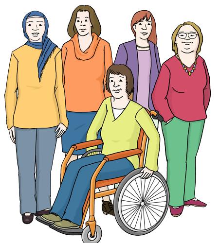 2. Behinderte Frauen in der UN-BRK Die UN BRK hat einen besonderen Artikel für Frauen und Mädchen.