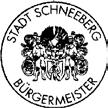 Erhaltungssatzung der Stadt Schneeberg vom 19. Oktober 2017 Aufgrund von 172 BauGB (Baugesetzbuch) in der Fassung der Bekanntmachung vom 23. September 2004 (BGBl. I S.
