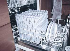 Die Platten in der Duschnische können problemlos gereinigt werden.