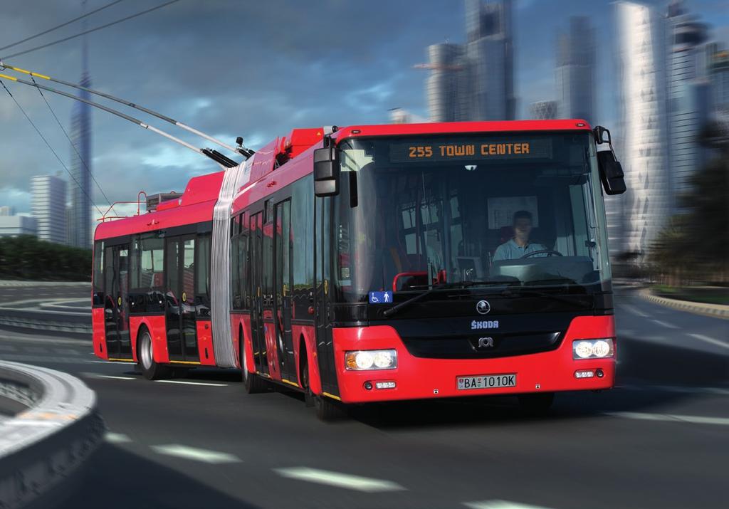 ŠKODA ELECTRIC Škoda Electric ist Weltmarktführer bei der Produktion von Trolleybussen, die aktuell in dutzenden Städten in Europa und der ganzen Welt in Betrieb sind.
