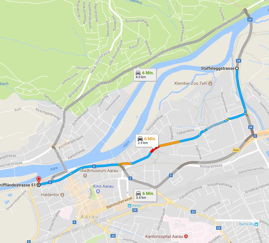 Aarau Verkehrsrichtplan Motorisierter Individualverkehr 47 1 7 Bestand lanung Übergeordnete Festlegungen kantonale Hauptverkehrsstrasse kantonale Verbindungsstrasse Tunnel (kantonale