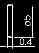 Serie M Serie M3 : M-3U-3 : M-3U-4 Effektiver Querschnitt:: 0.9mm 2 Gewicht: 0.6g : M-3LU-3 Effektiver Querschnitt: 0.
