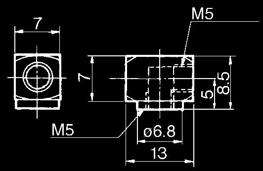 2g : M-UL T-Stück : M-UT Gewicht: 3.