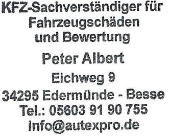 Besichtigungsbedingungen Die Besichtigungsbedingungen waren ausreichend. Das Fahrzeug war äußerlich verstaubt/verunreinigt. Das Fahrzeug konnte von unten besichtigt werden.