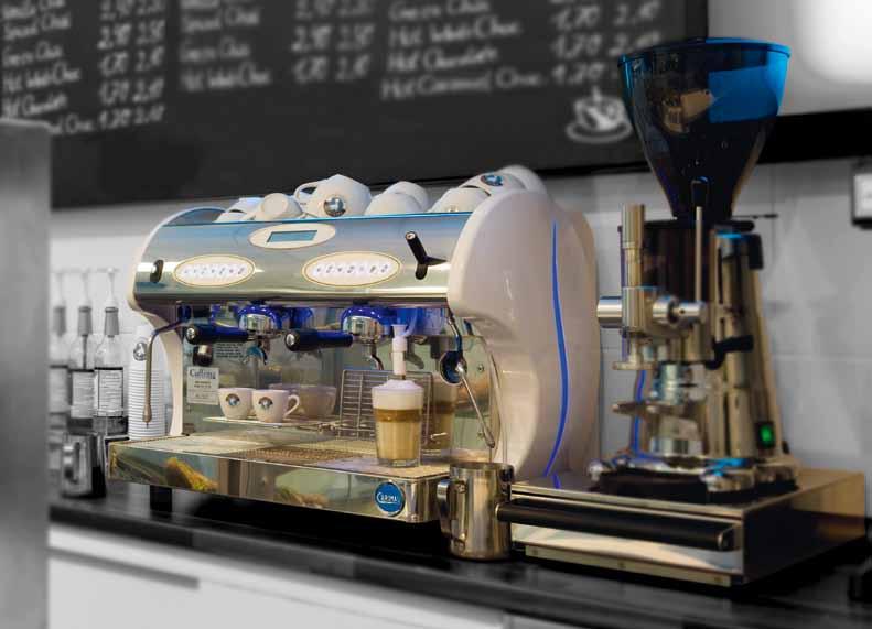 Handwerk trifft High-Tech Für das Geschäft mit dem Genuss ist höchste Kaffeequalität entscheidend.
