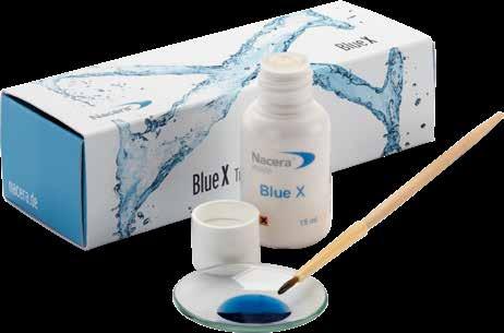Nacera Blue X Translucent Liquid Transluzenz aus der Flasche!